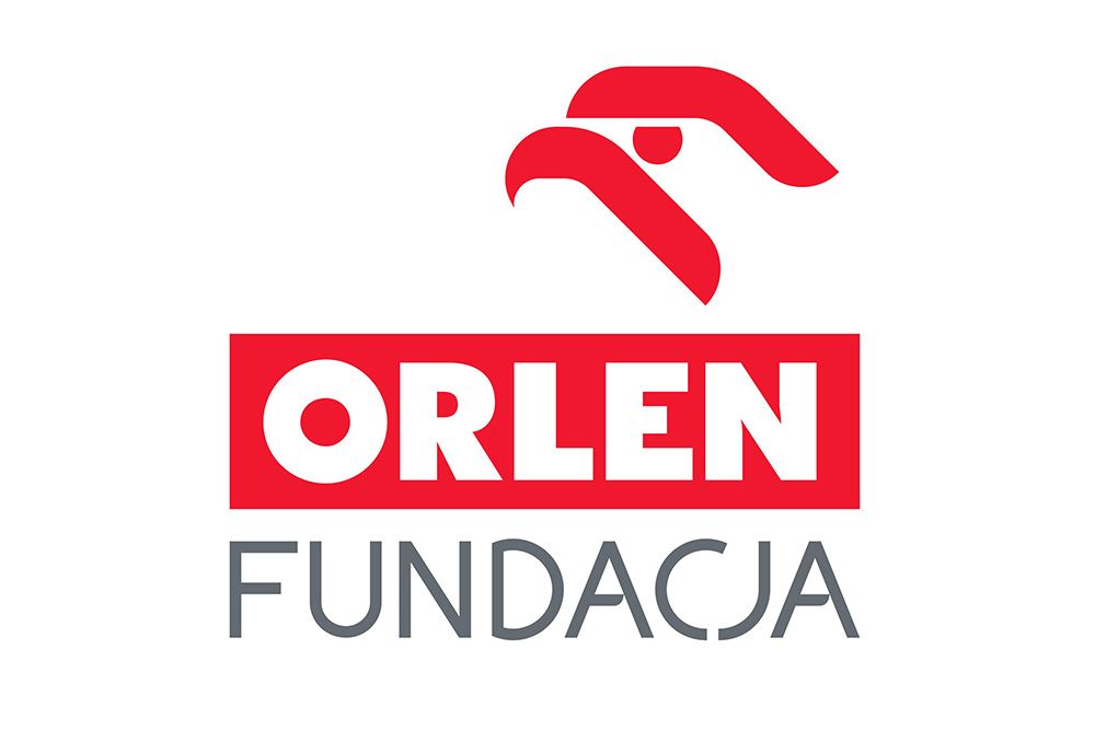 Przedstawia logo fundacji.