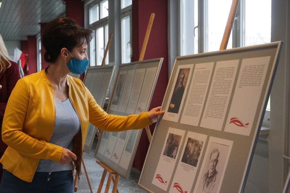 Anna Hetman na obchodach rocznicy III Powstania Śląskiego