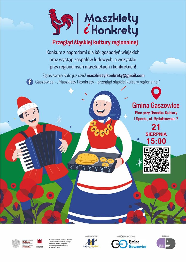 Maszkiety i konkrety plakat