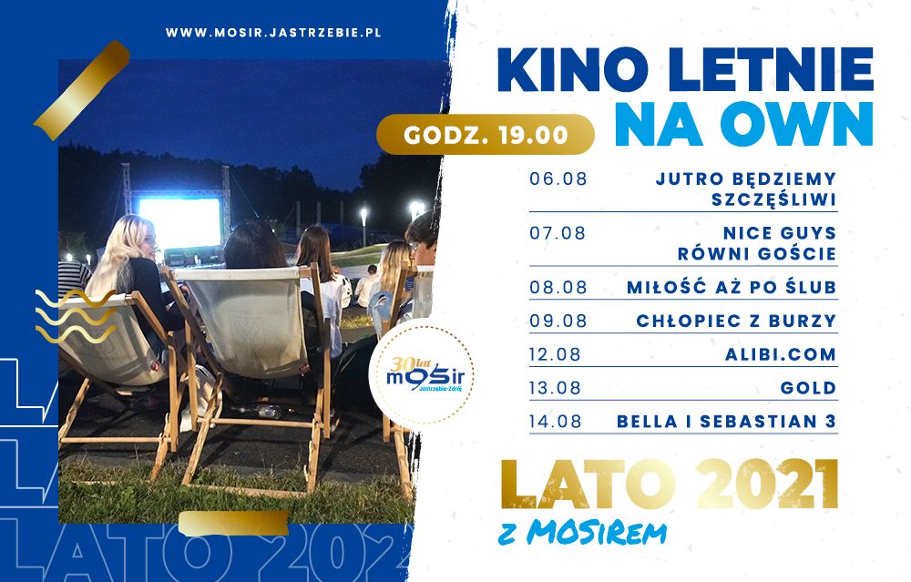 Plakat kina letniego na OWN