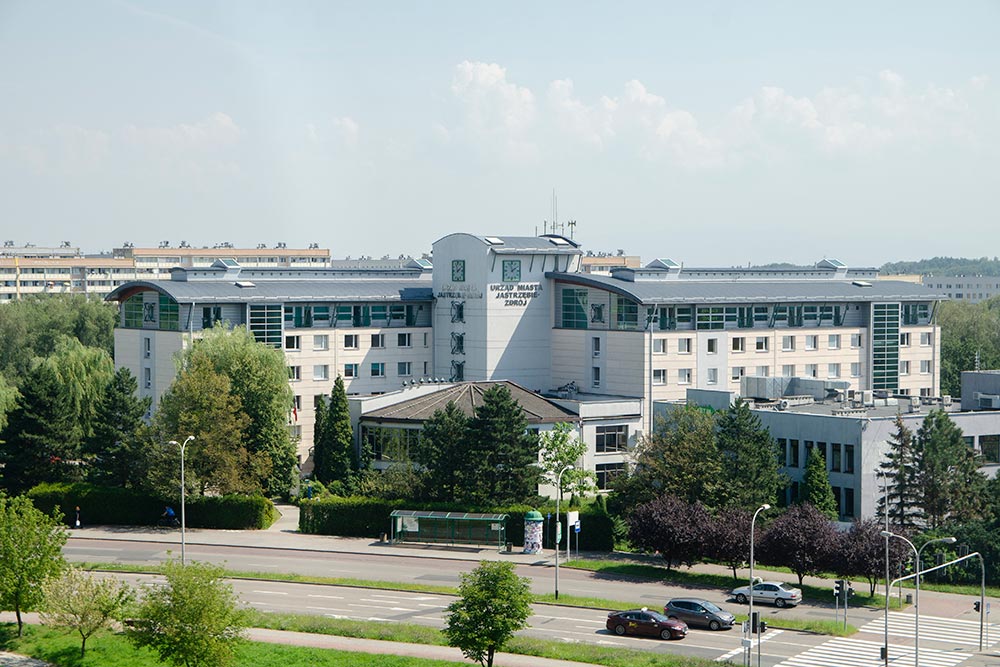 Budynek Urzędu Miasta.