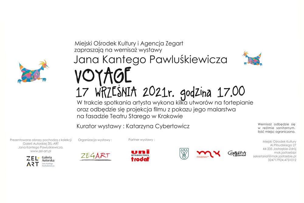 Plakat - informacje powtórzone w tekście.