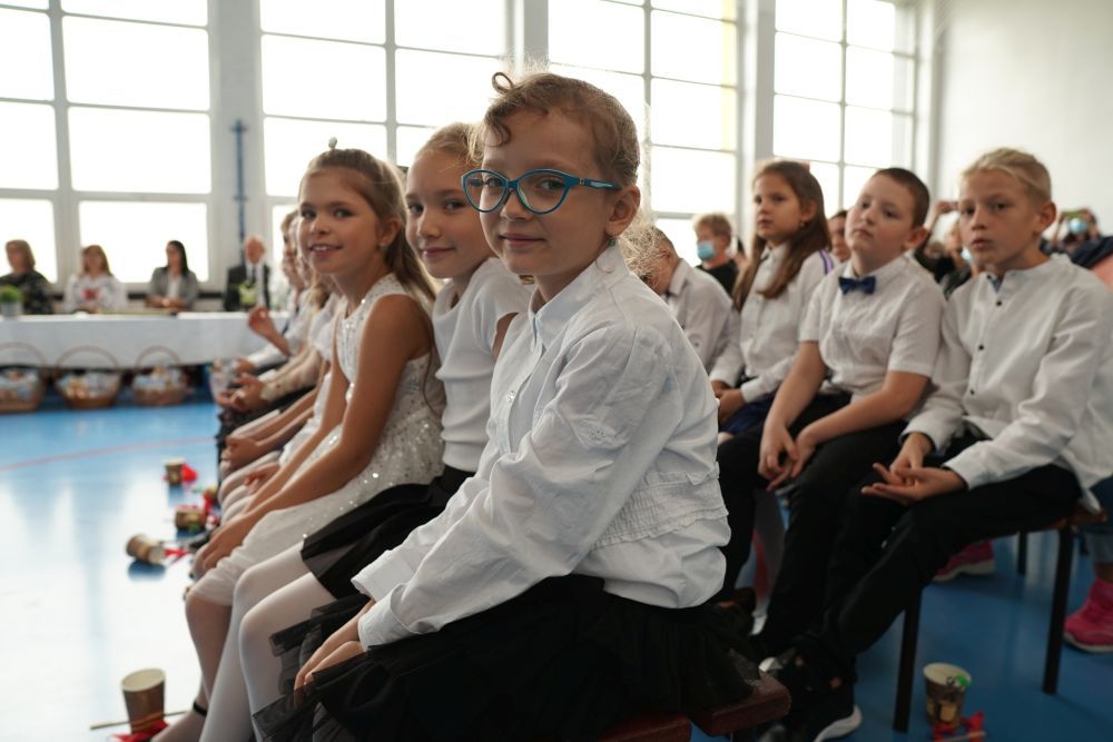 pierwszoklasiści w SP18