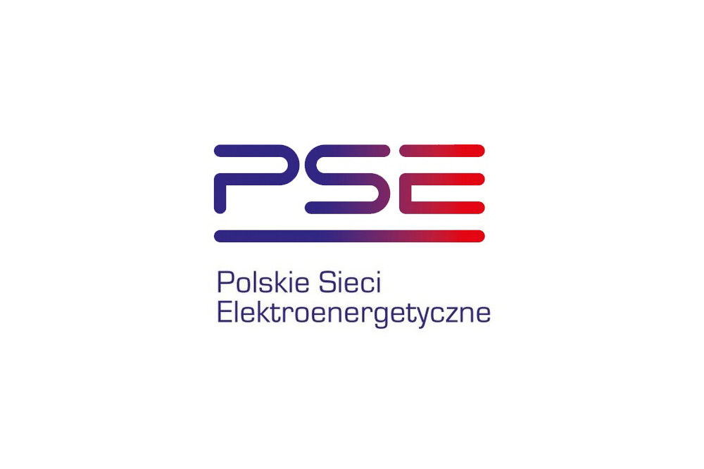 Logo Polskich Sieci Energetycznych.