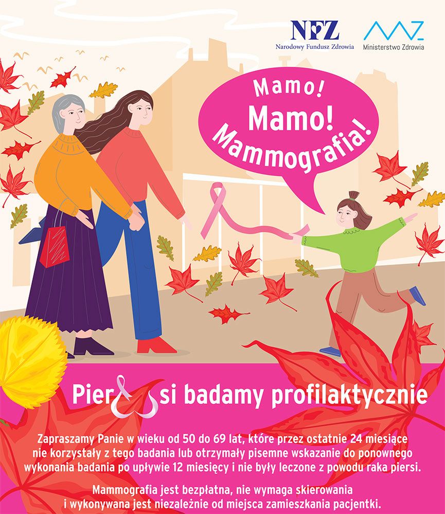 Plakat promujący - informacje powtórzone.