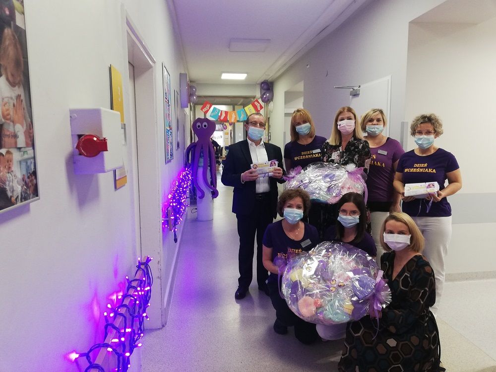 pracownicy neonatologii szpitala w Jastrzębiu-Zdroju