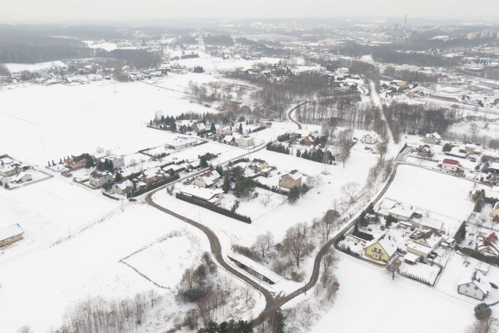 Ulica Majowa z lotu ptaka