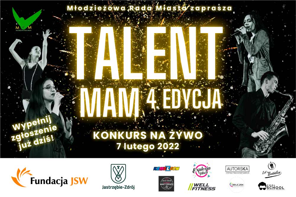 Plakat wydarzenia - informacje powtórzone.