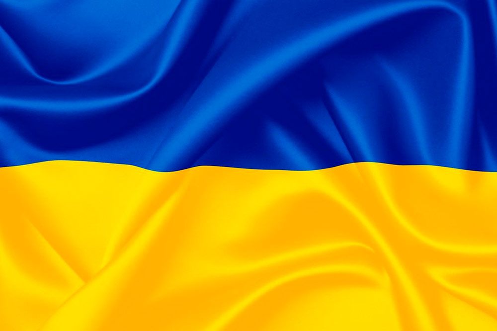 Flaga Ukrainy.