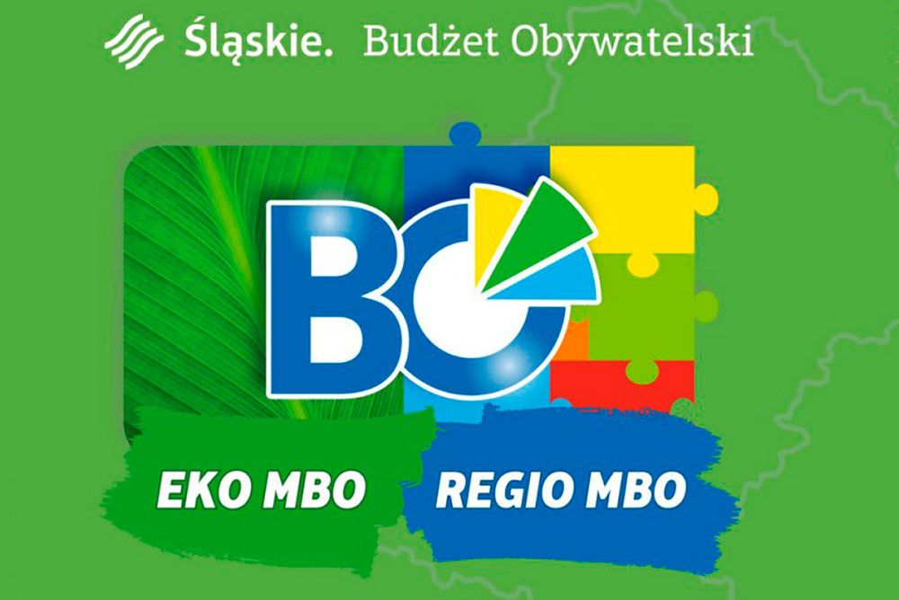 grafika z logo budżetu obywatelskiego marszałka województwa śląskiego