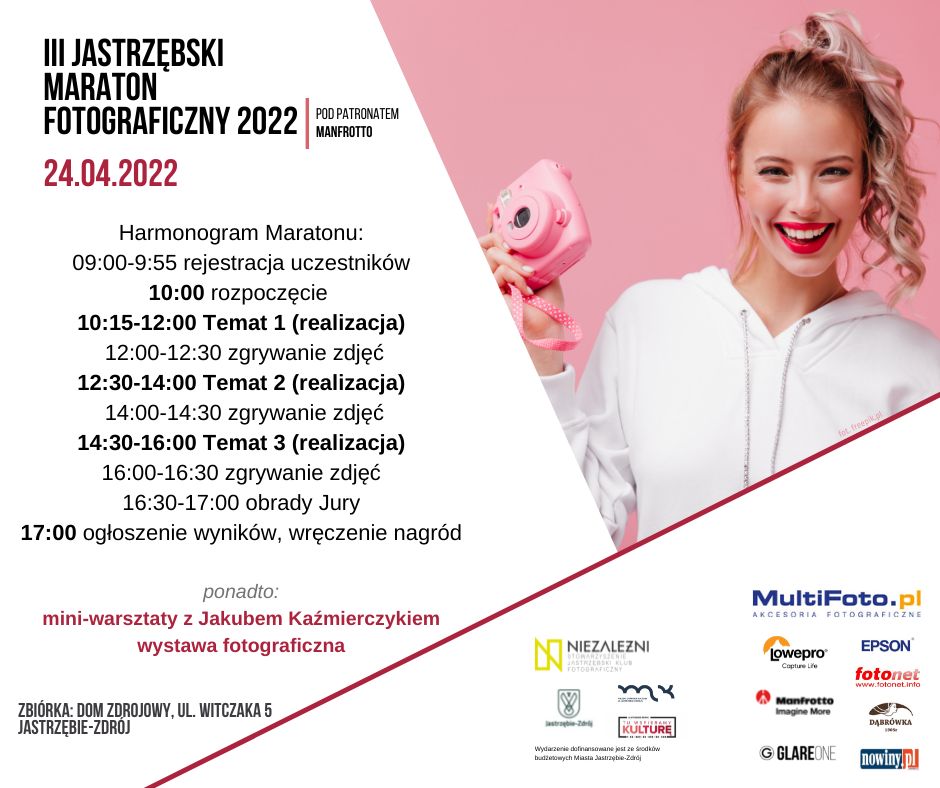 plakat III maratonu fotograficznego