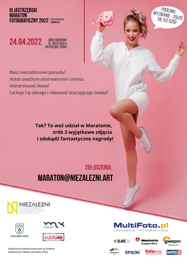 III. Jastrzębski Maraton Fotograficzny - plakat