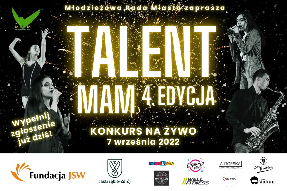 plakat czwartej edycji konkursu talent mam