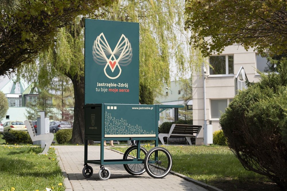 wózek konsultacyjny jastrzębskiego budżetu obywatelskiego