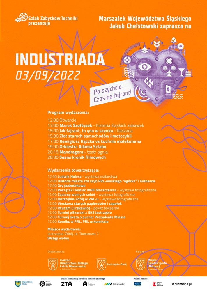 Plakat wydarzenia - informacje powtórzone.