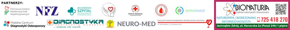 Baner z logotypami partnerów.