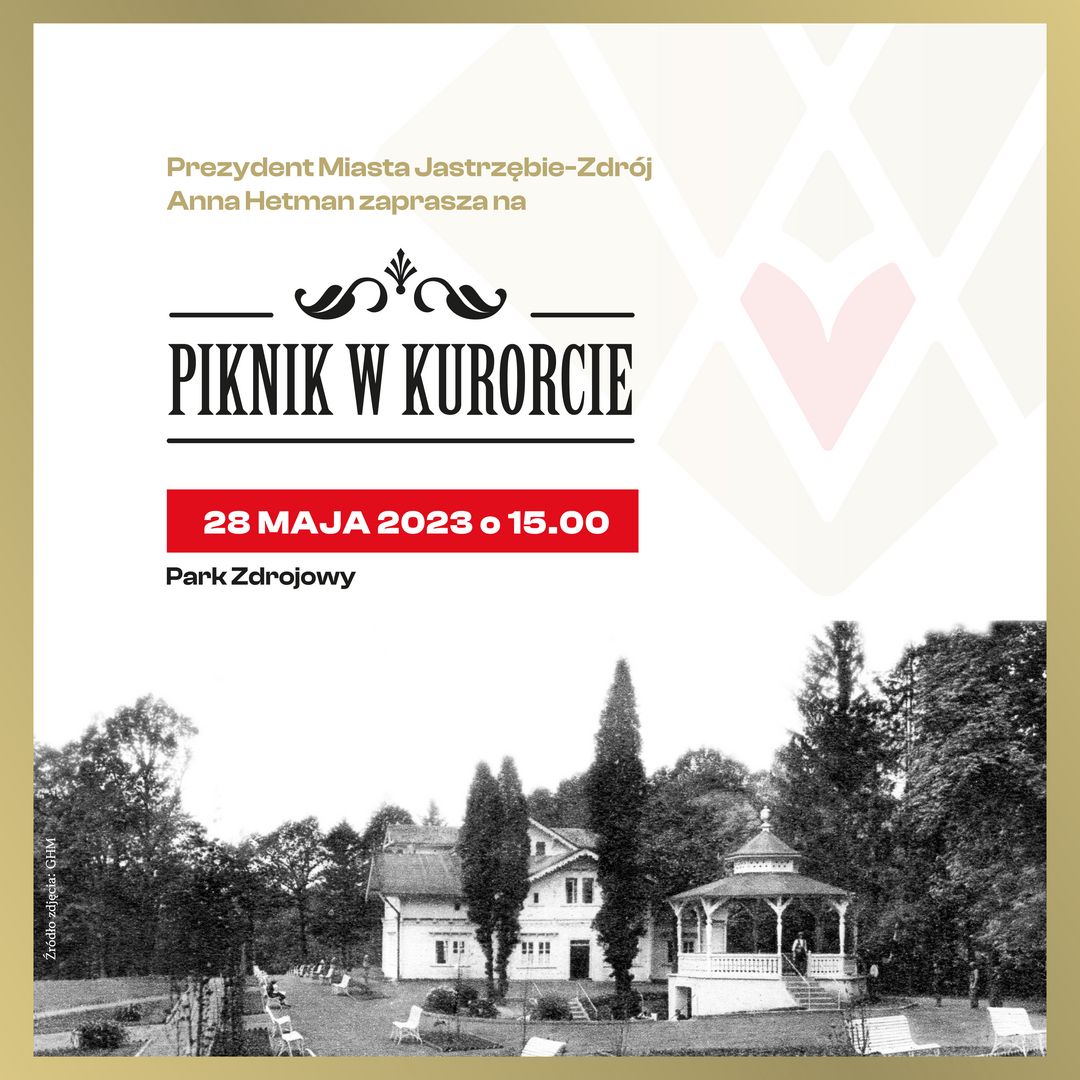 Zdjęcie przedstawia zaproszenie na Piknik w kurorcie.