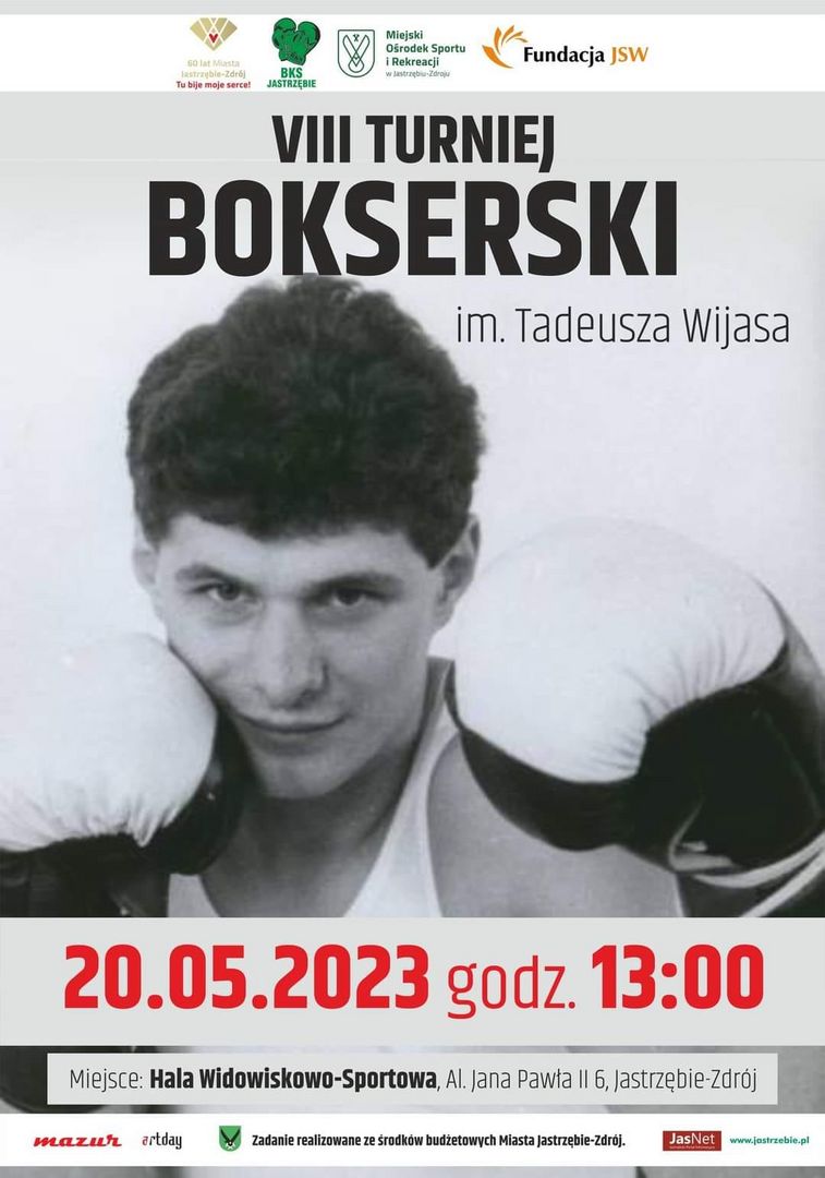 plakat z twarzą boksera