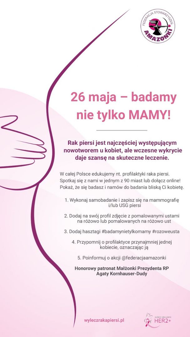 Plakat Stowarzyszenia Amazonki.