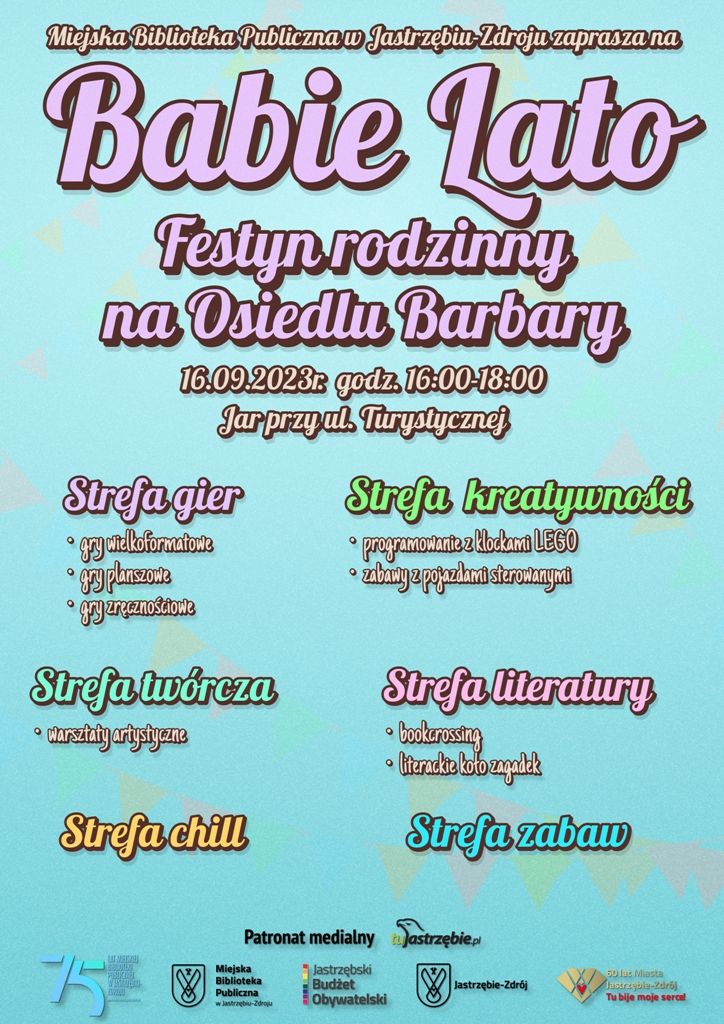 Zdjęcie przedstawia plakat Babiego Lata.