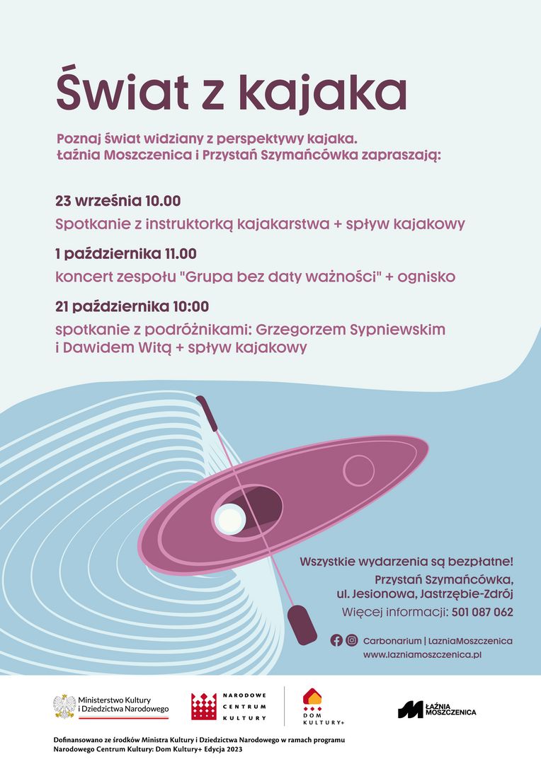 Plakat, treść zgodna z opisem. 