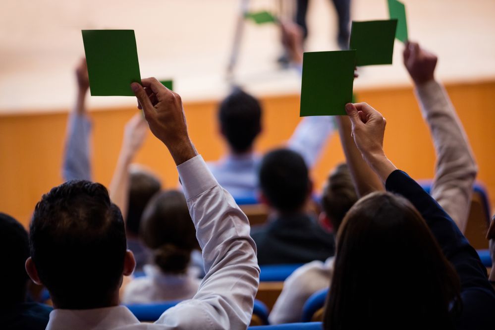 Zdjęcie przedstawia anonimowych uczestników szkolenia. 