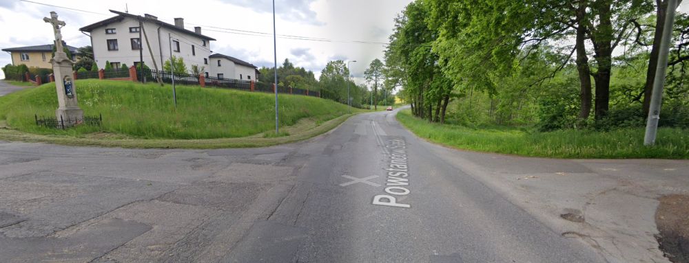 Ulica Powstańców Śląskich w Jastrzębiu