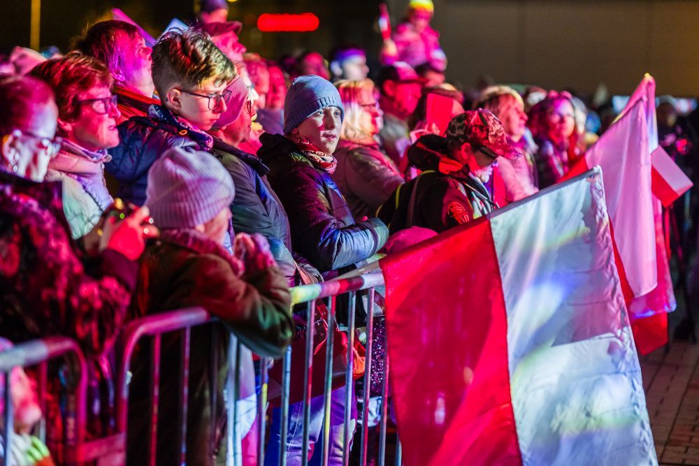 Zdjęcie przedstawia obchody Święta Niepodległości.