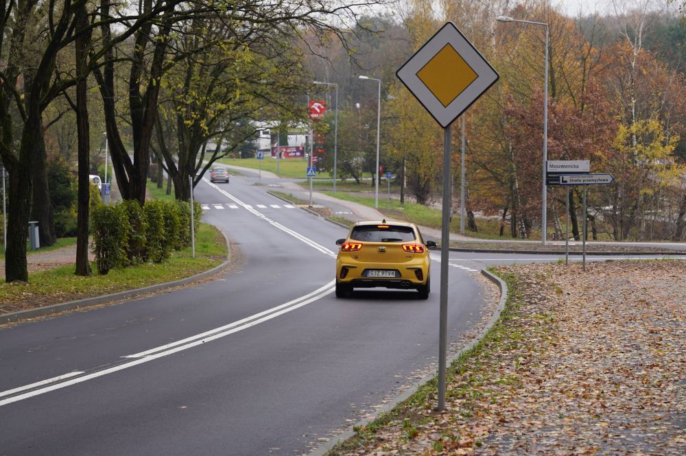 Zdjęcie przedstawia ul. Jagiełły po remoncie.