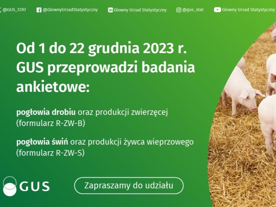 Badania statystyczne z zakresu rolnictwa