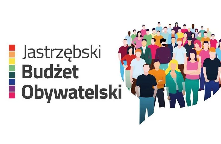 Zdjęcie przedstawia logo Jastrzębskiego Budżetu Obywatelskiego.