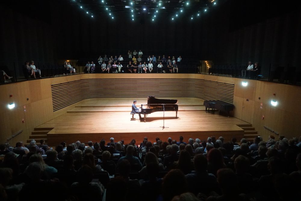 Zdjęcie przedstawia koncert w Sali Koncertowej PSM
