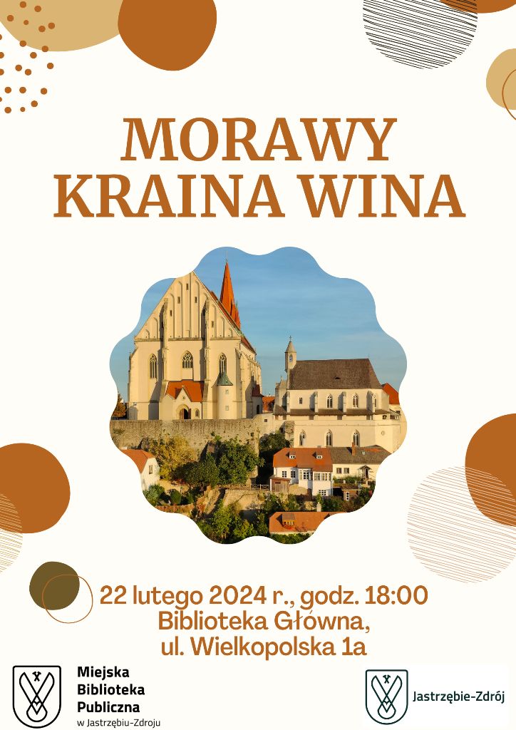 Zdjęcie przedstawia plakat zapowiadający wydarzenie w Bibliotece.