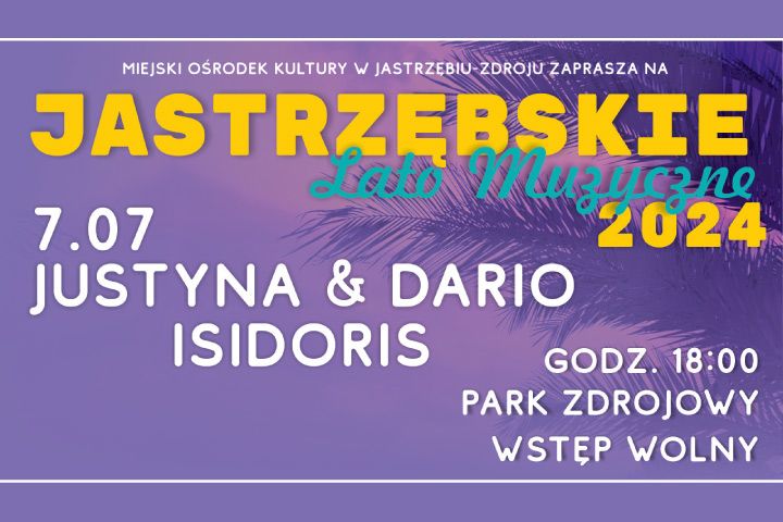 Plakat zachęc ado wzięcia udziału w koncercie. 