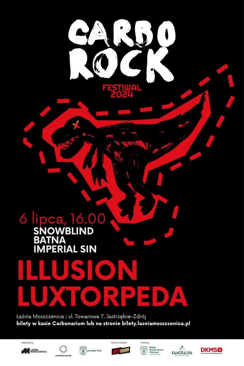 Zdjęcie przedstawia logo festwialu Carborock.