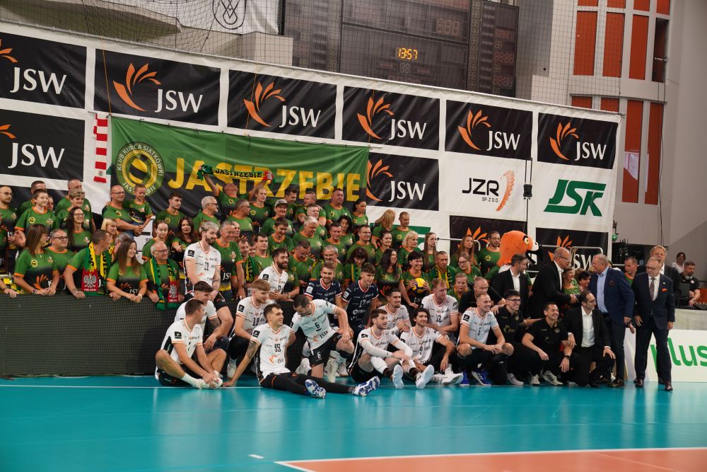 Zdjęcie z meczu Jastrzębski Węgiel-Asseco Resovia Rzeszów.