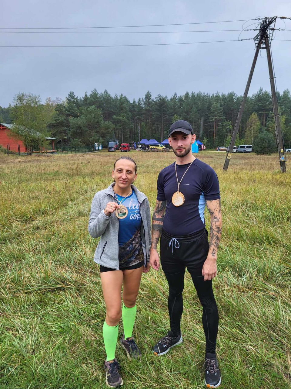 Strażnicy z Jastrzębia-Zdroju upamiętnili bohatera w biegu przełajowym.