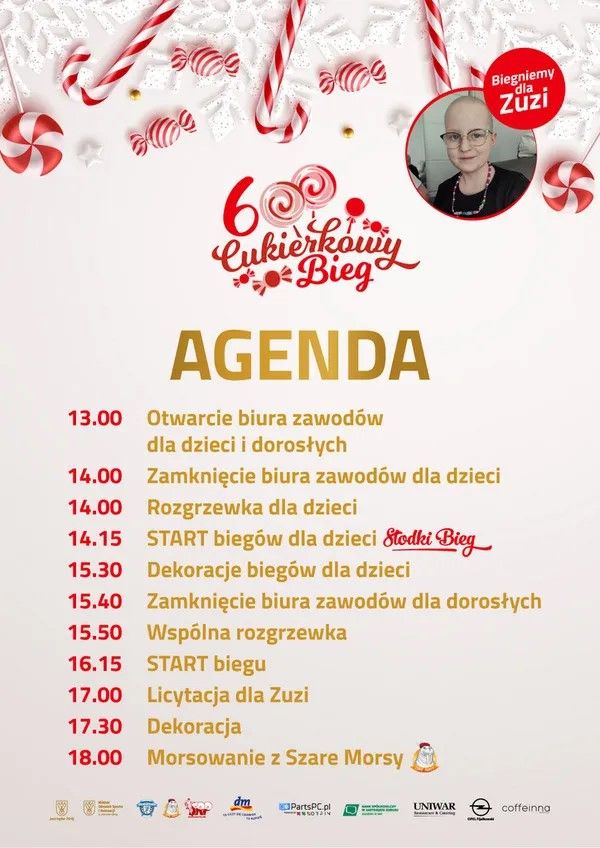 Zdjęcie przedstawia agendę wydarzenia.