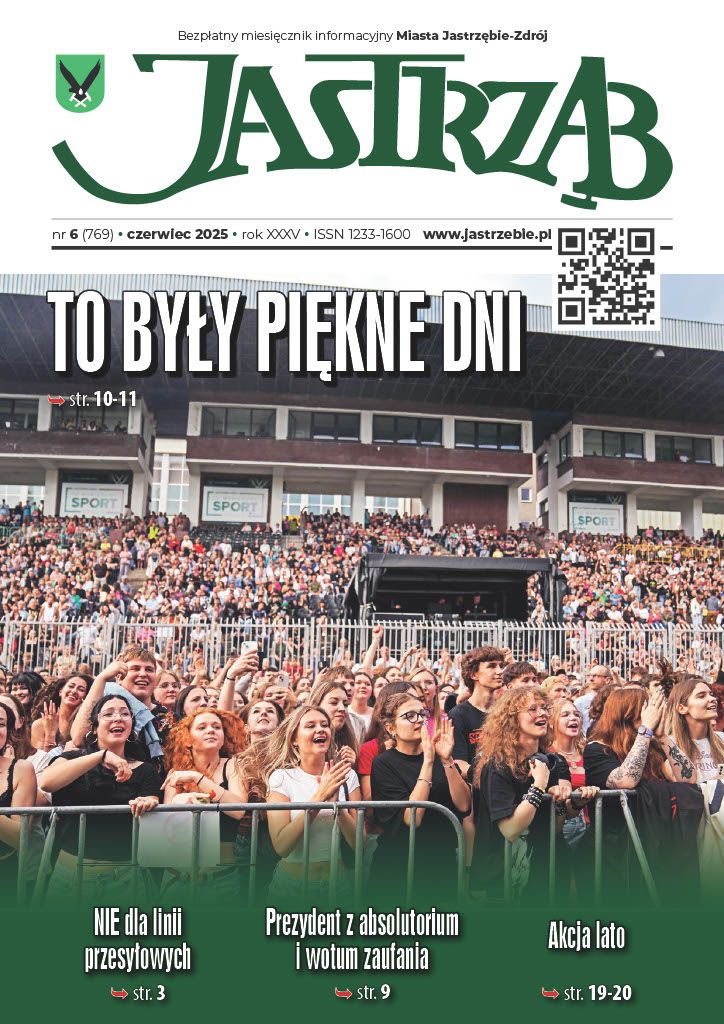 Okładka gazety Jastrząb czerwiec 2025