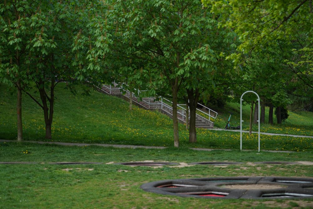 Jar Południowy z trampolinami