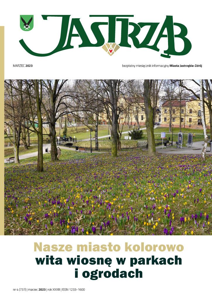 Okładka marcowego wydania gazety Jastrząb