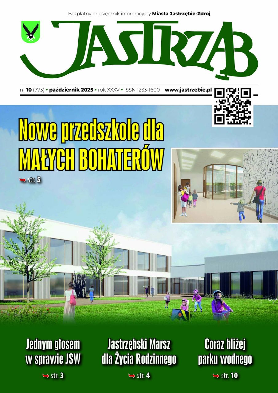 Okładka gazety Jastrząb październik 2025