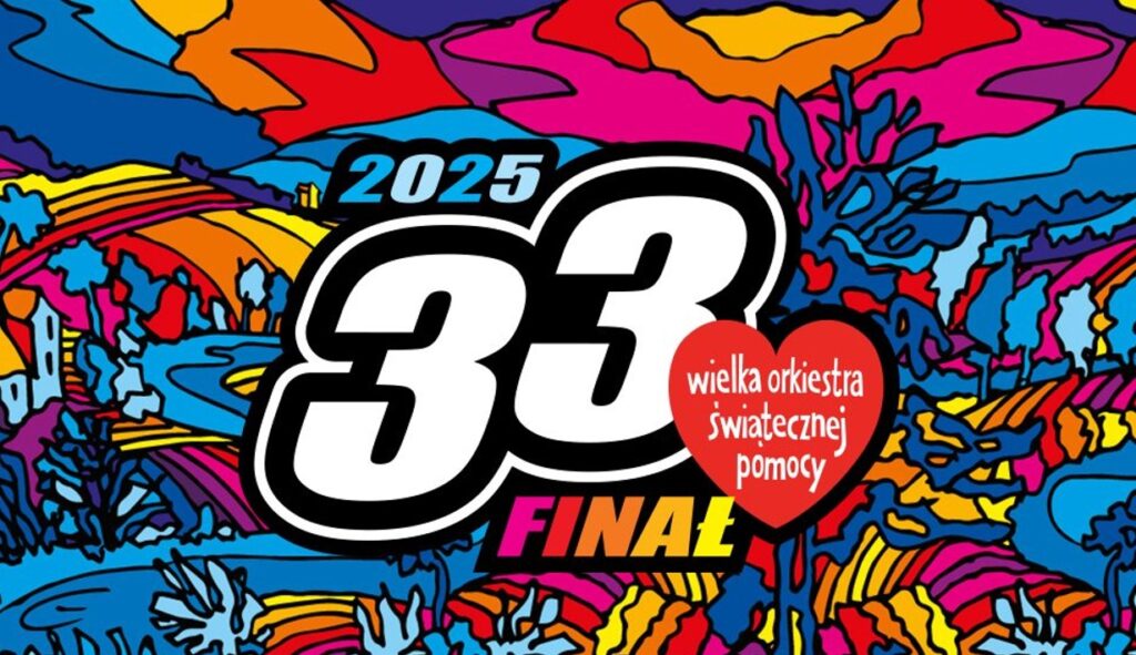 Zdjęcie przedstawia logo WOŚP.