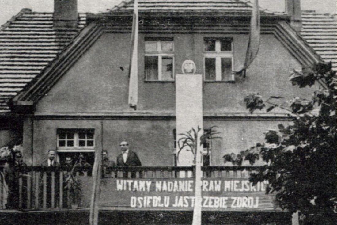 Willa Łucja podczas uroczystości związanych z nadaniem praw miejskich 