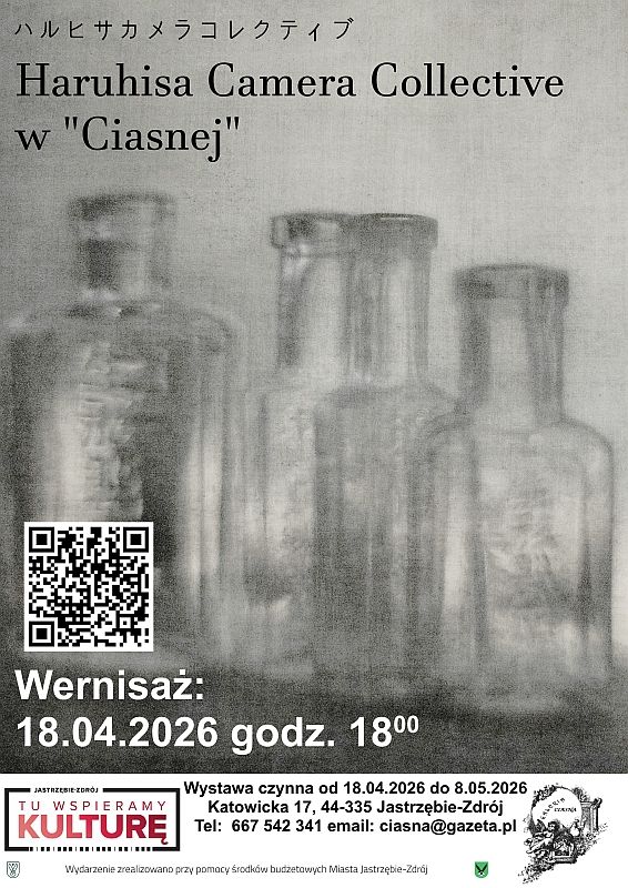 Adres: ul. Katowicka 17, 44-335 Jastrzebie-Zdrój, tel: 667542341, email" ciasna@gazeta.pl. Logotypy: Tu wspieramy kulturę. Realizowane ze środków budżet miasta