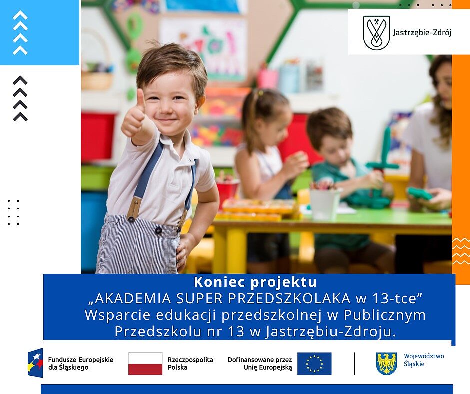 Logotypy: Fundusze Europejskie dla Śląskiego, Rzeczpospolita Polska, Dofinansowane przez Unię Europejską, Województwo Śląskie