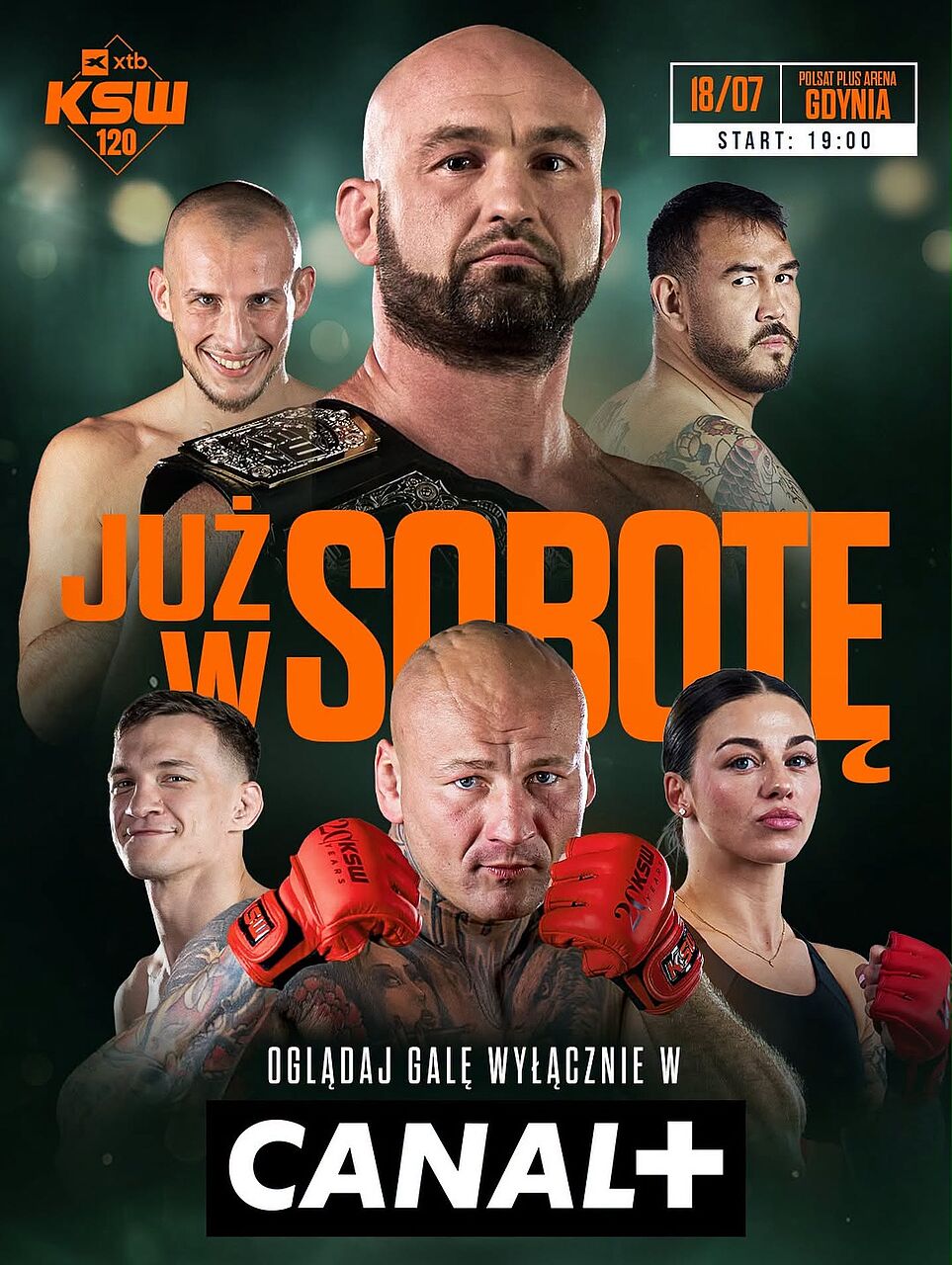 plakat promujący galę
