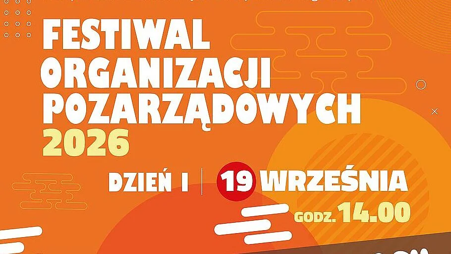 plakat z nazwą i datą festiwalu
