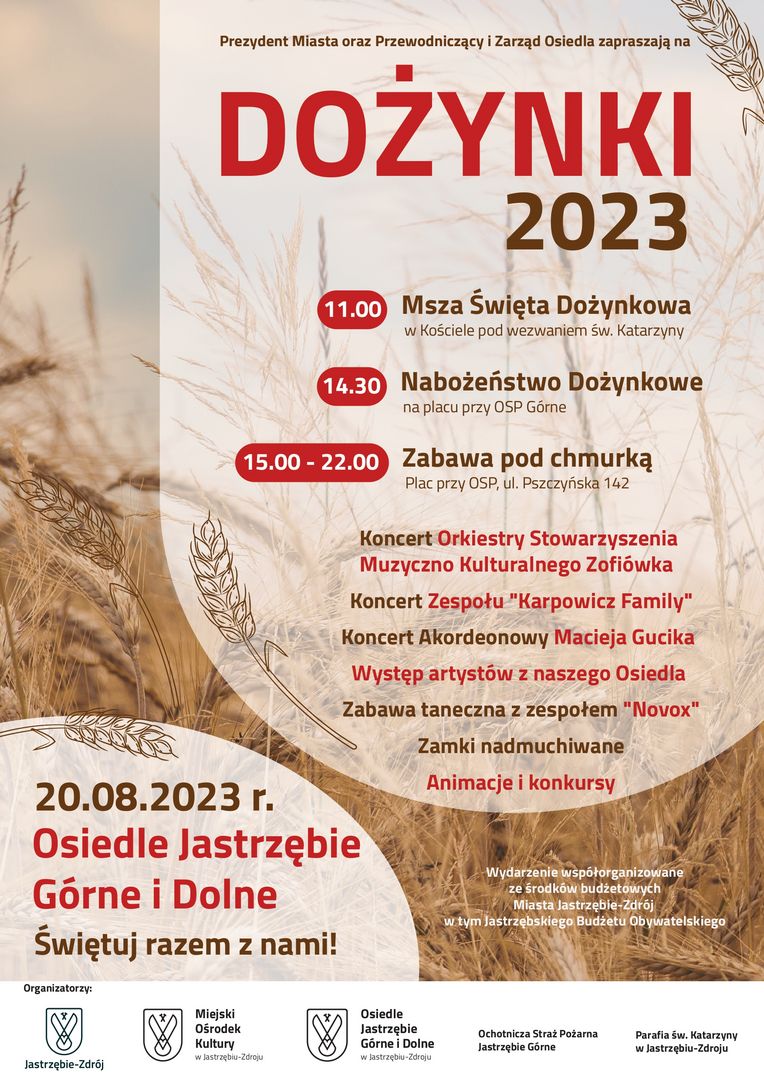 Plakat wydarzenia. 