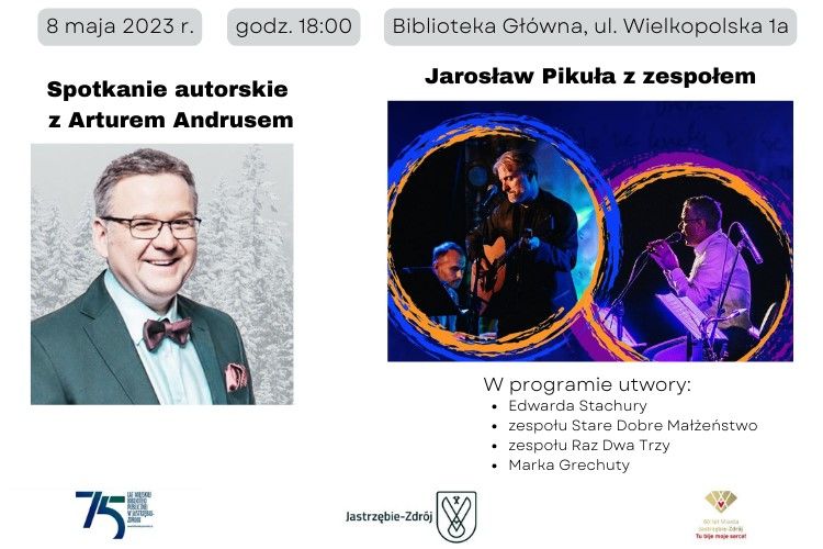 Plakat Miejskiej Biblioteki Publicznej.
